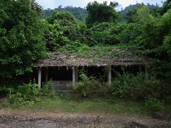 Bunker on the Ho Chi Minh trail