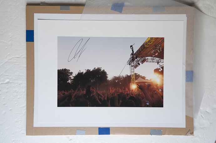 Bring Me The Horizon limited edition prints signed by Jona Weinhofen